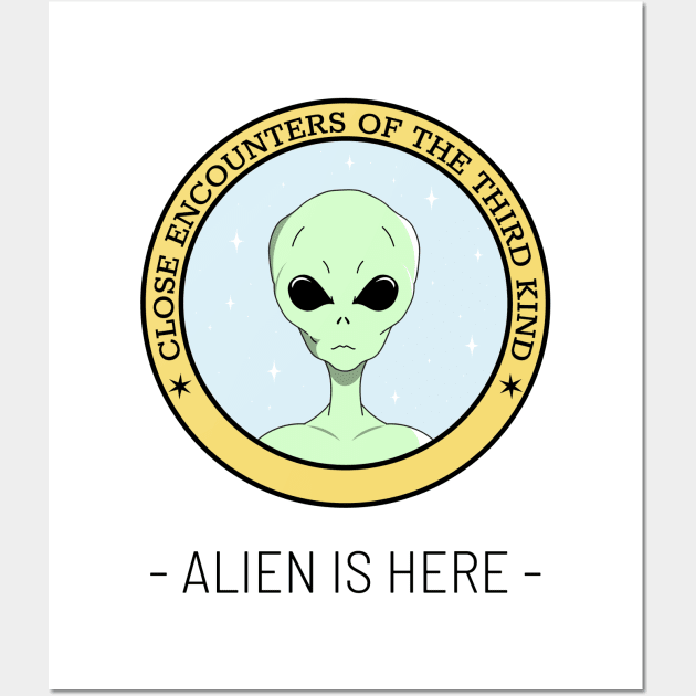 Close encounters with Aliens Wall Art by ForEngineer